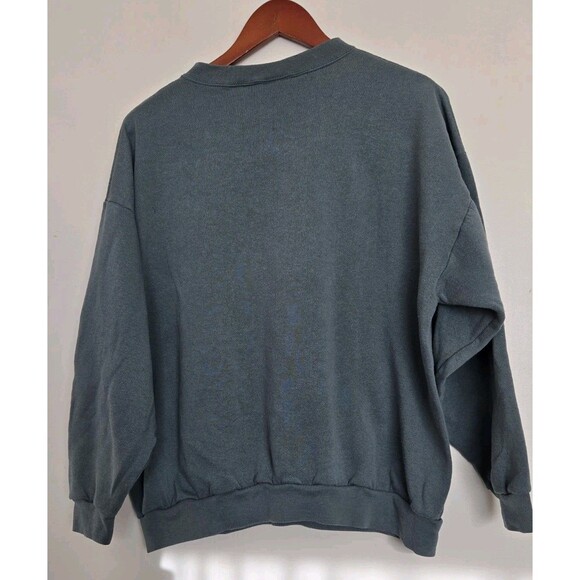 VTG Maine Sweatshirt XL Tultex Crewneck Moose Tourist Souvenir Tultex USA 90s - Picture 8 of 10